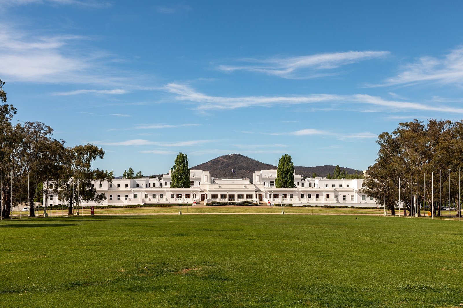 Old Parliament House across its lawns